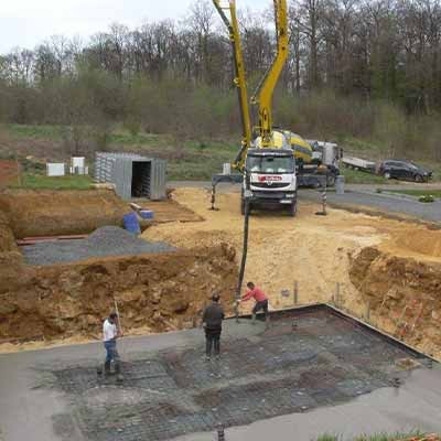 Béton prêt à l'emploi 